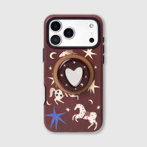 CELESTIAL HORSE HEART PHONE CASE