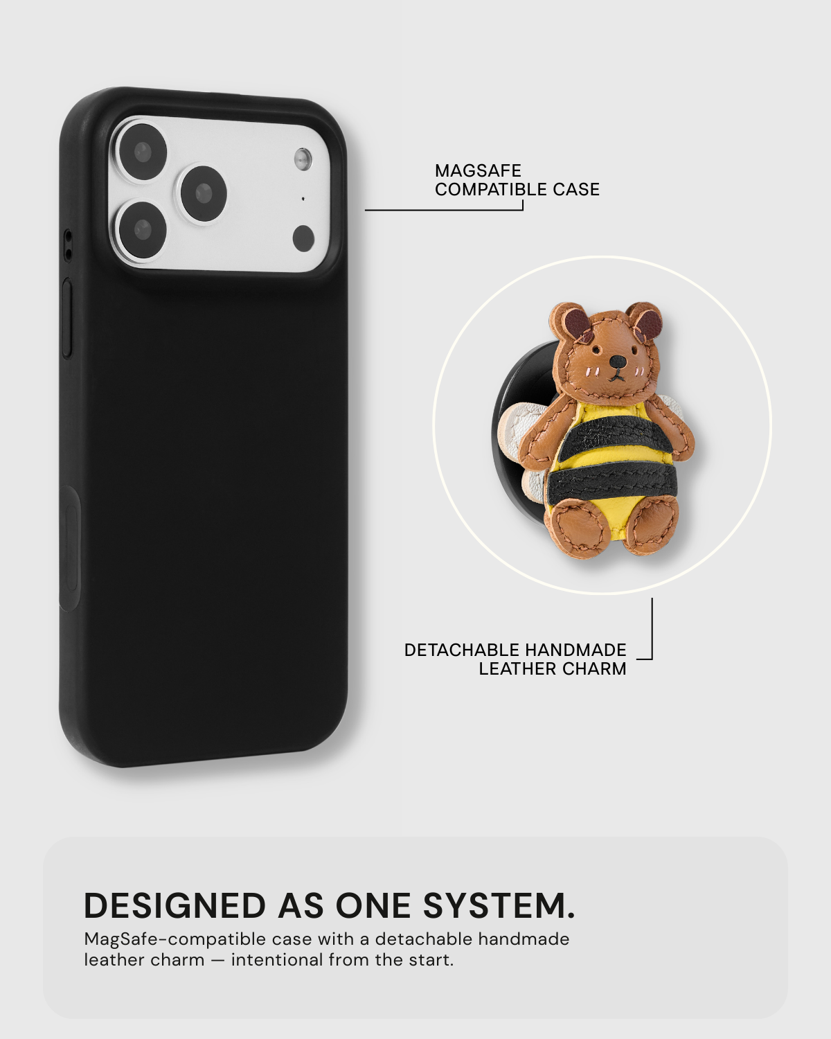 HONEYBUZZ BEAR CHARM CASE - Image 2