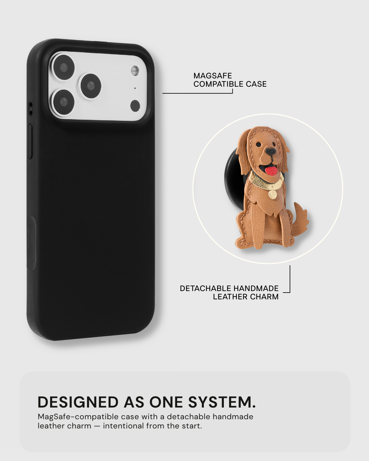 GOLDEN RETRIEVER CHARM CASE - Image 2