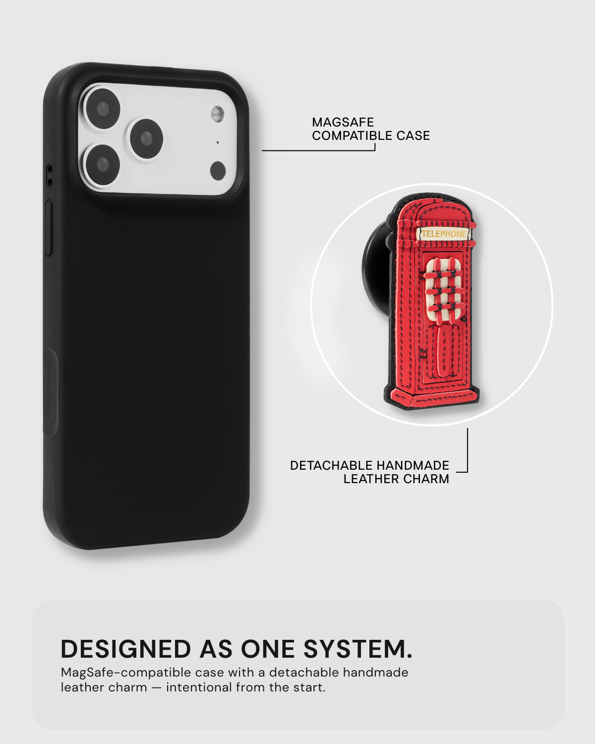 LONDON PHONE BOOTH CHARM CASE - Image 2