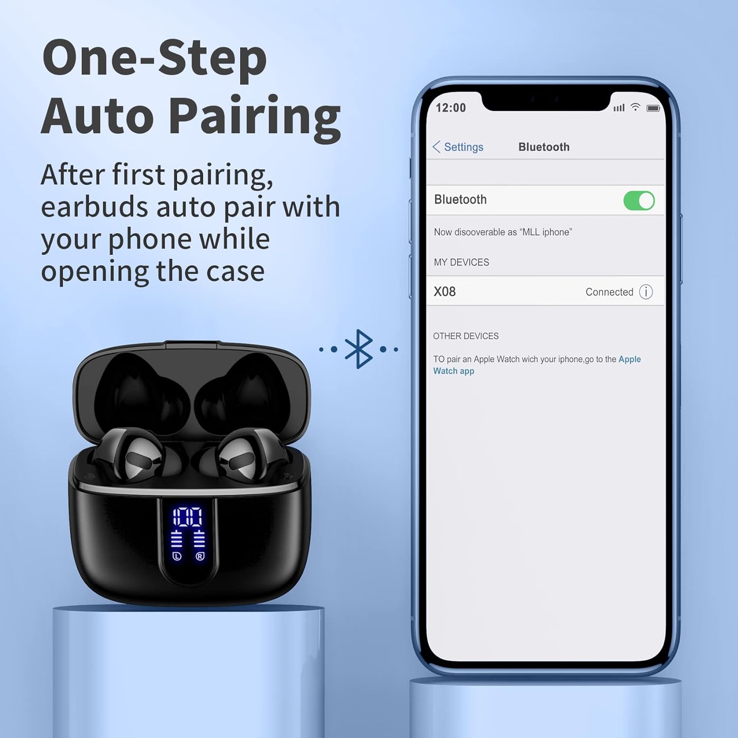 True Wireless Earbuds With Charging Case - Image 5