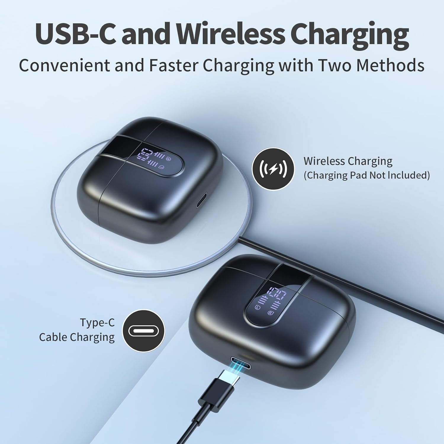 True Wireless Earbuds With Charging Case - Image 7